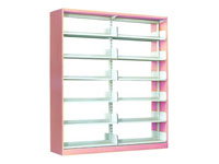 HDS-03A 豪華復(fù)塑單柱雙面書架