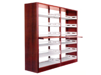 HDS-01A  雙柱雙面書架