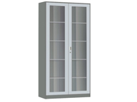 HD-1104 對開門通玻書柜